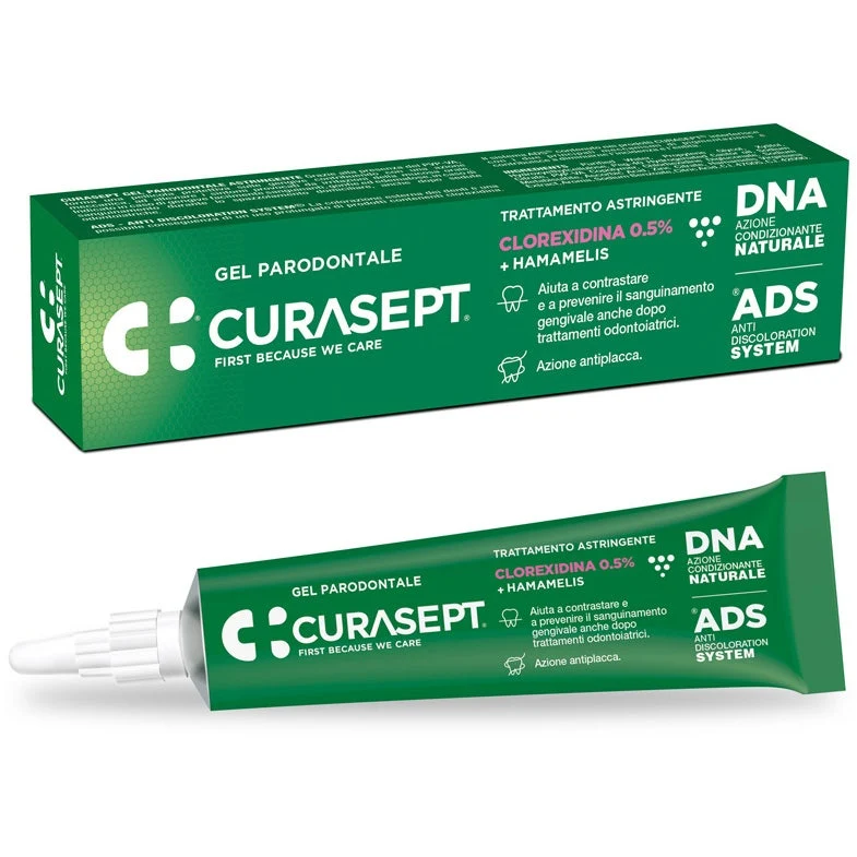 Curasept Gel Paradontale ADS DNA Trattamento Astringente 30ml