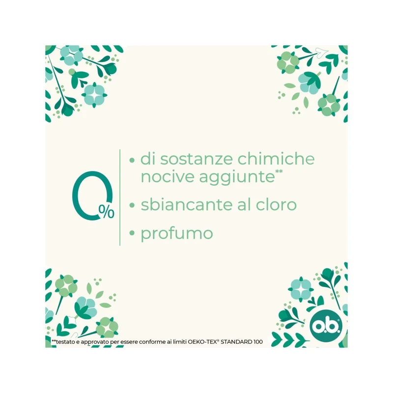 Ob Pro Comfort Organic Normal 16 Tamponi