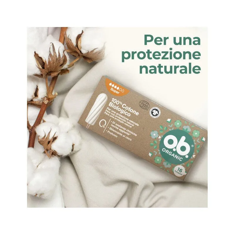 Ob Pro Comfort Organic Super 16 Tamponi
