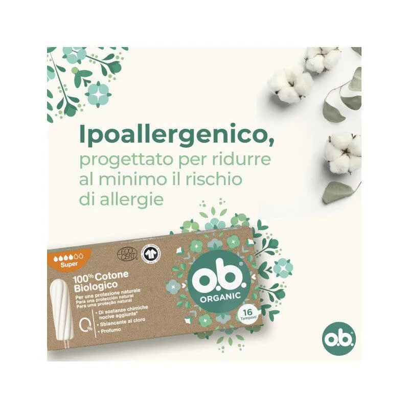 Ob Pro Comfort Organic Super 16 Tamponi