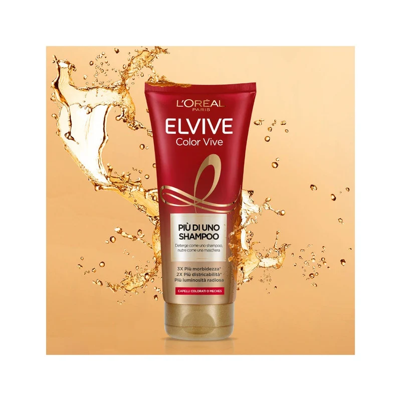 L'Oréal Paris Elvive Più Di Uno Shampoo Color Vive Shampoo Capelli Colorati 200ml