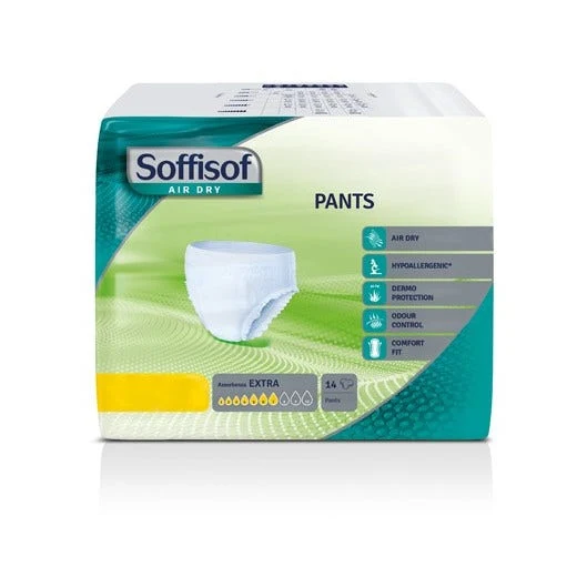 Soffisof Air Dry Pannolone Mutandina Assorbente Extra Taglia Media 14 Pezzi