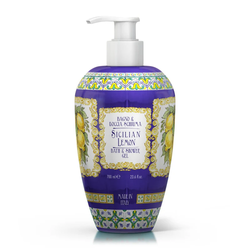 Le Maioliche Sicilian Lemon Bagno E Doccia Schiuma 700ml