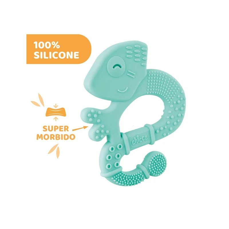 Chicco Massaggiagengive Soft Iguana Maschio Setole Morbide