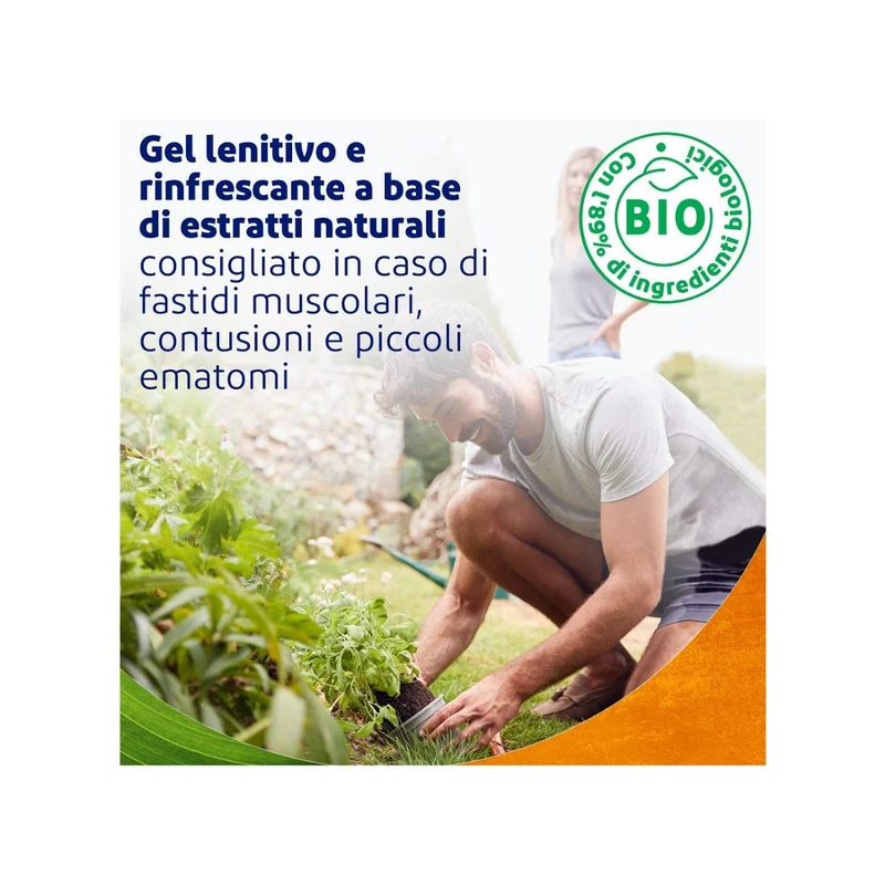 Voltanatura Arnica Gel Aloe Vera Vegan 50ml per Dolori Muscolari