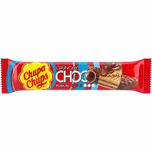 Chupa Chups Choco Crunchy Milk Wafer 27g
