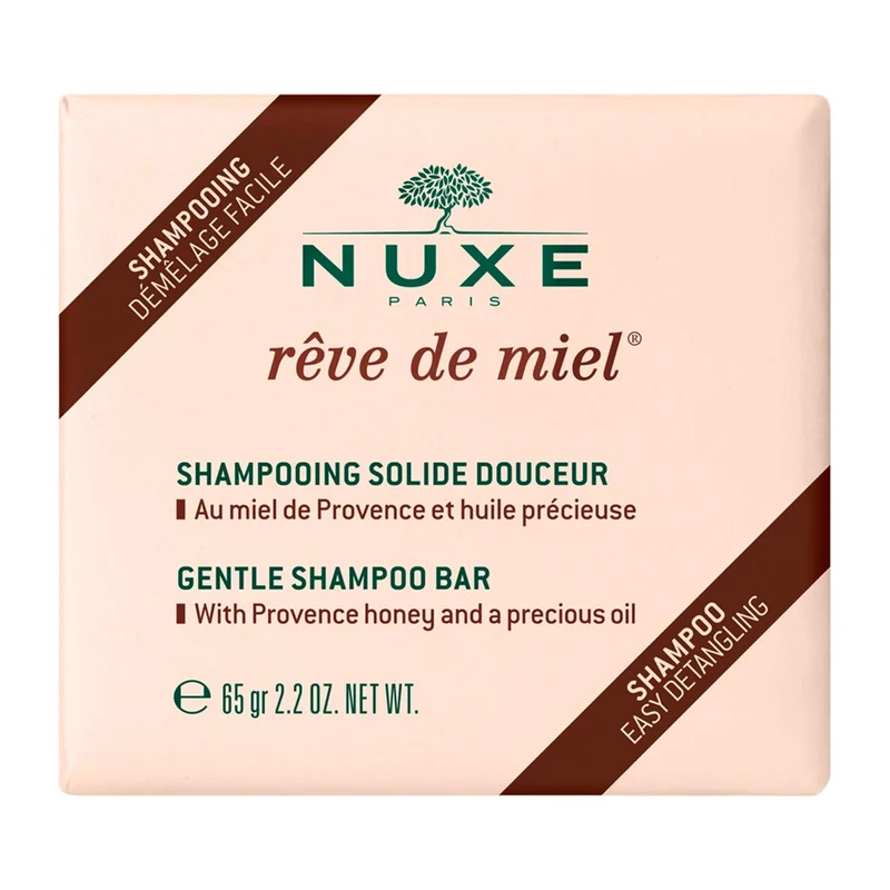 Nuxe Reve De Miel Shampoo Solido Delicato Al Miele 65 gr