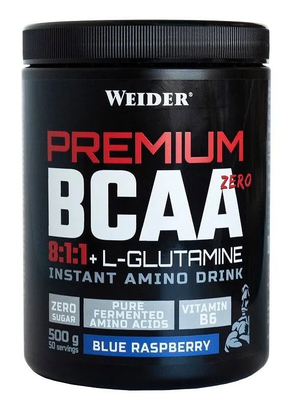 Weider Premium BCAA Zero 8:1:1+ Glutamine 500g